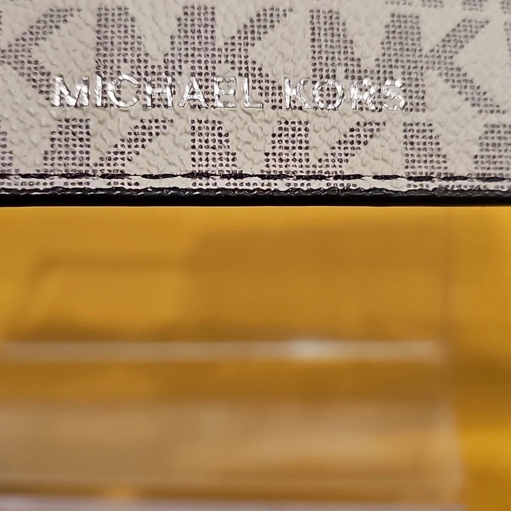 Michael Kors Cooper Tall Card Case Hemp/Brown NWT